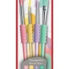 Faber-Castell Soft Touch Fırça Seti Pastel Renkler 4'lü