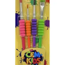 Cem Kids Soft Touch Fırça Seti 4'lü