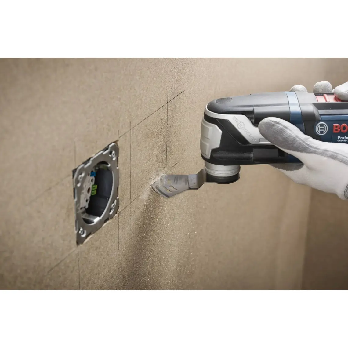 Bosch - Starlock - Ayz 53 Bpb - Bım Çoklu Malzeme Için Daldırmalı ve Yana Kesim Testere Bıçağı 1'li