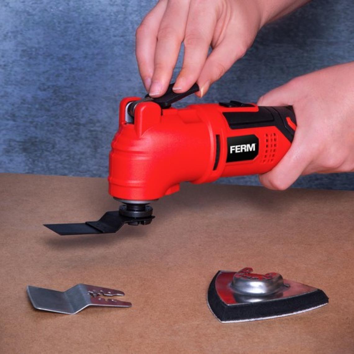 Ferm Fx-Power OTM1011 - 20V Akülü Multi-Tool Raspalama (Aküsüz)