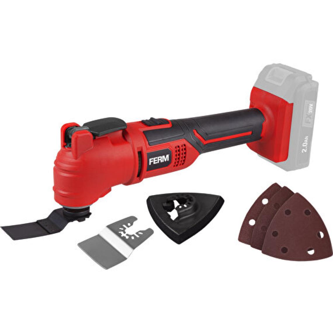 Ferm Fx-Power OTM1011 - 20V Akülü Multi-Tool Raspalama (Aküsüz)