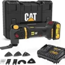 Cat DX41 18 Volt / 4.0 Ah Li-Ion Tek Akülü Kömürsüz Profesyonel Çok Amaçlı Devir Ayarlı Raspalama+14 Adet Aksesuar