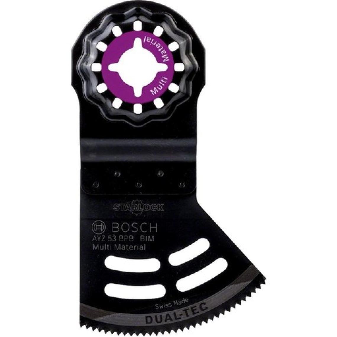 Bosch - Starlock - Ayz 53 Bpb - Bım Çoklu Malzeme Için Daldırmalı ve Yana Kesim Testere Bıçağı 1'li