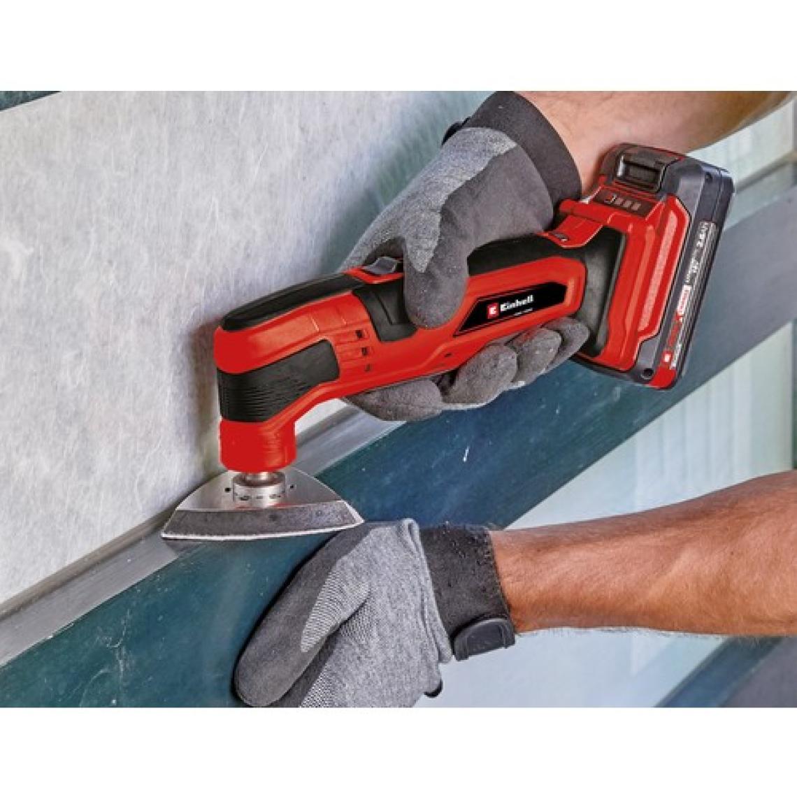 Einhell Akülü Raspalama Makinesi TC-MG 18 Li-Solo Power X-Change (Li-Ion, 18 V, manyetik alet tutucu, hız kontrolü, aksesuarlar dahil, akü ve şarj cihazı dahil değildir) - 4465170