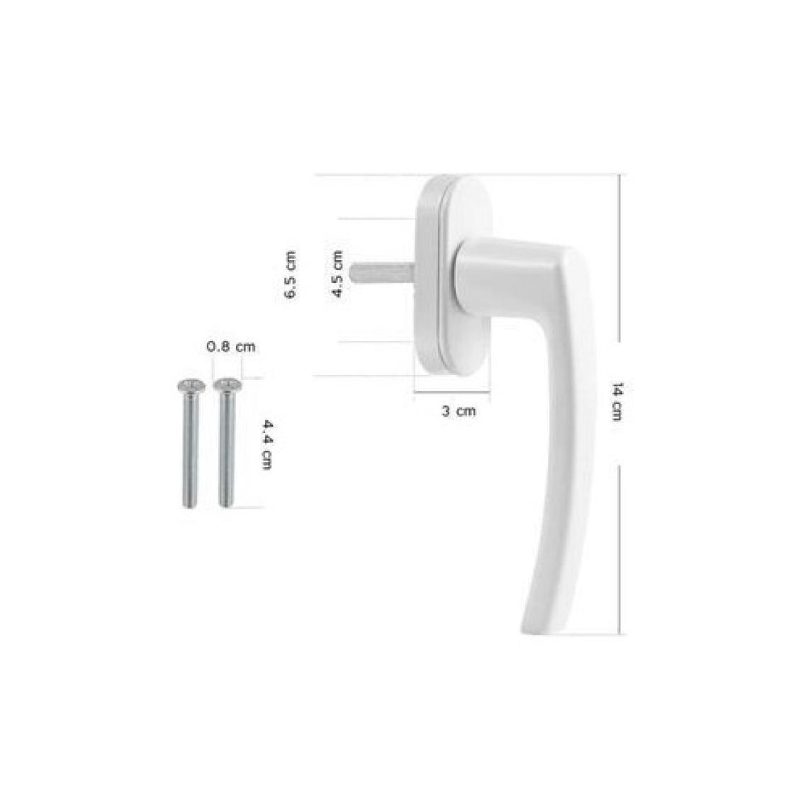 PVC Pimapen Pencere Kolu Beyaz 5 ADET