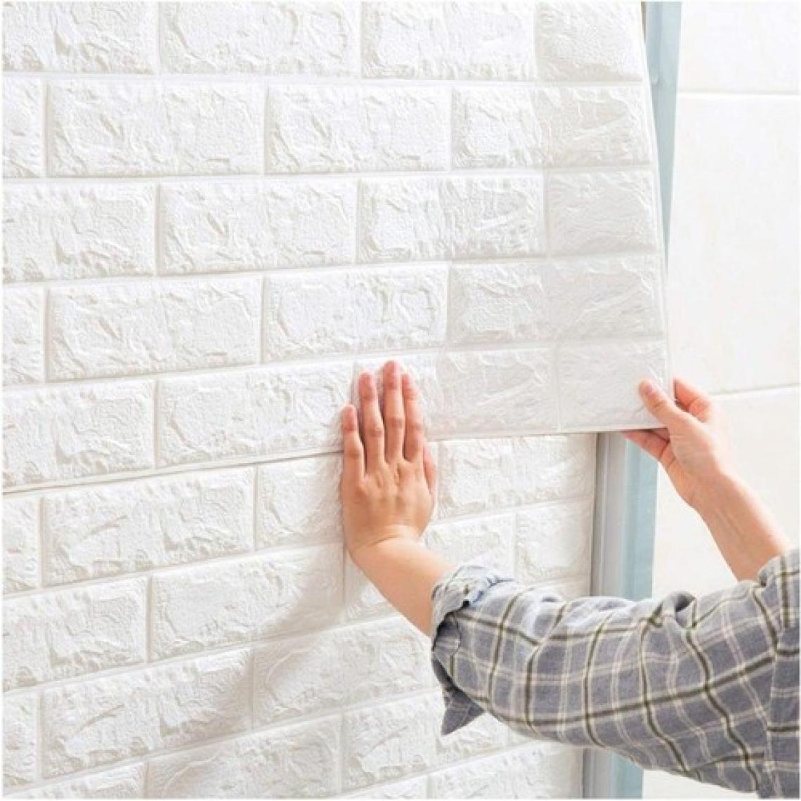 Renkli Duvarlar 70X38 CM(0,27M2)KENDINDEN Yapışkanlı 3D Esnek Duvar Kağıdı Paneli