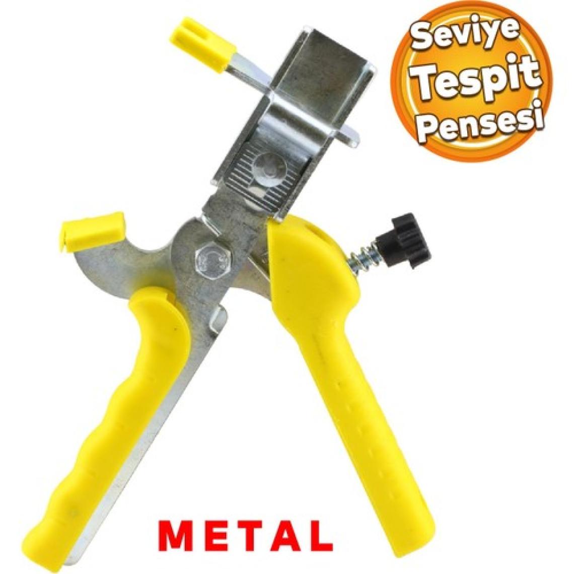 Badem10 Seviye Tespit  Artısı Takoz Pensesi Metal Derz Klipsi Derz Kaması Fayans Yer Döşeme