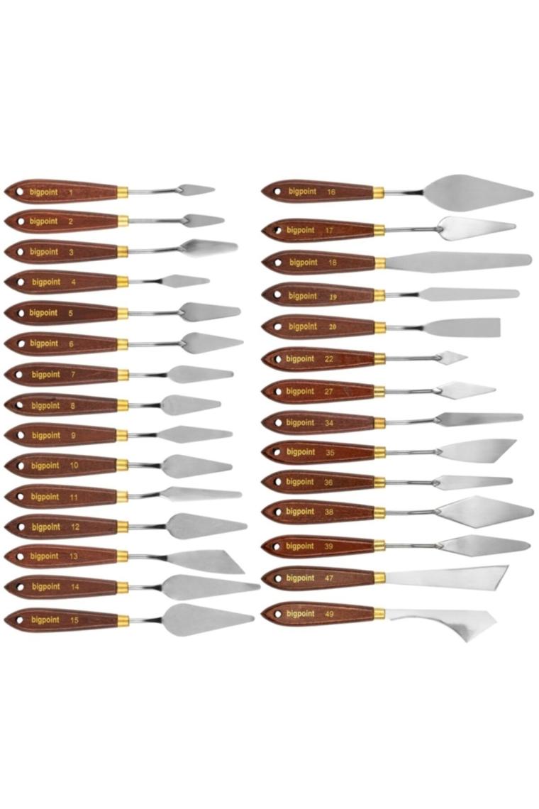 Bigpoint Metal Spatula Painting Knife No: 9