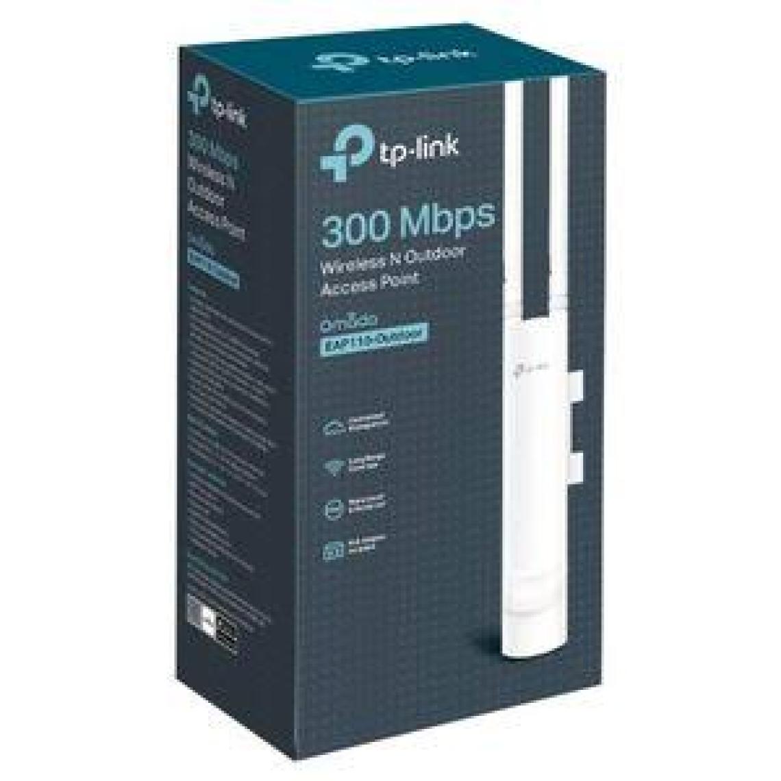 TP-Link EAP110-Outdoor, N300 Mbps Kablosuz Dış Mekan Access Point