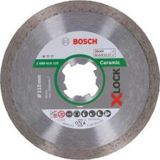 Bosch - X-Lock - Standard Seri Seramik Için Elmas Kesme Diski 115 mm