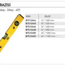 Bts 12445 Su Terazisi 50 cm