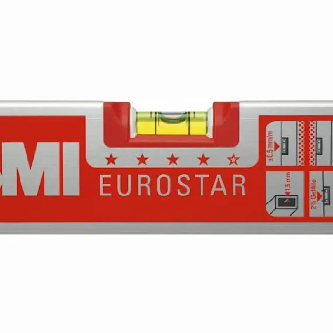 BMI Euro Star Alüminyum 80 cm Su Terazisi 690080