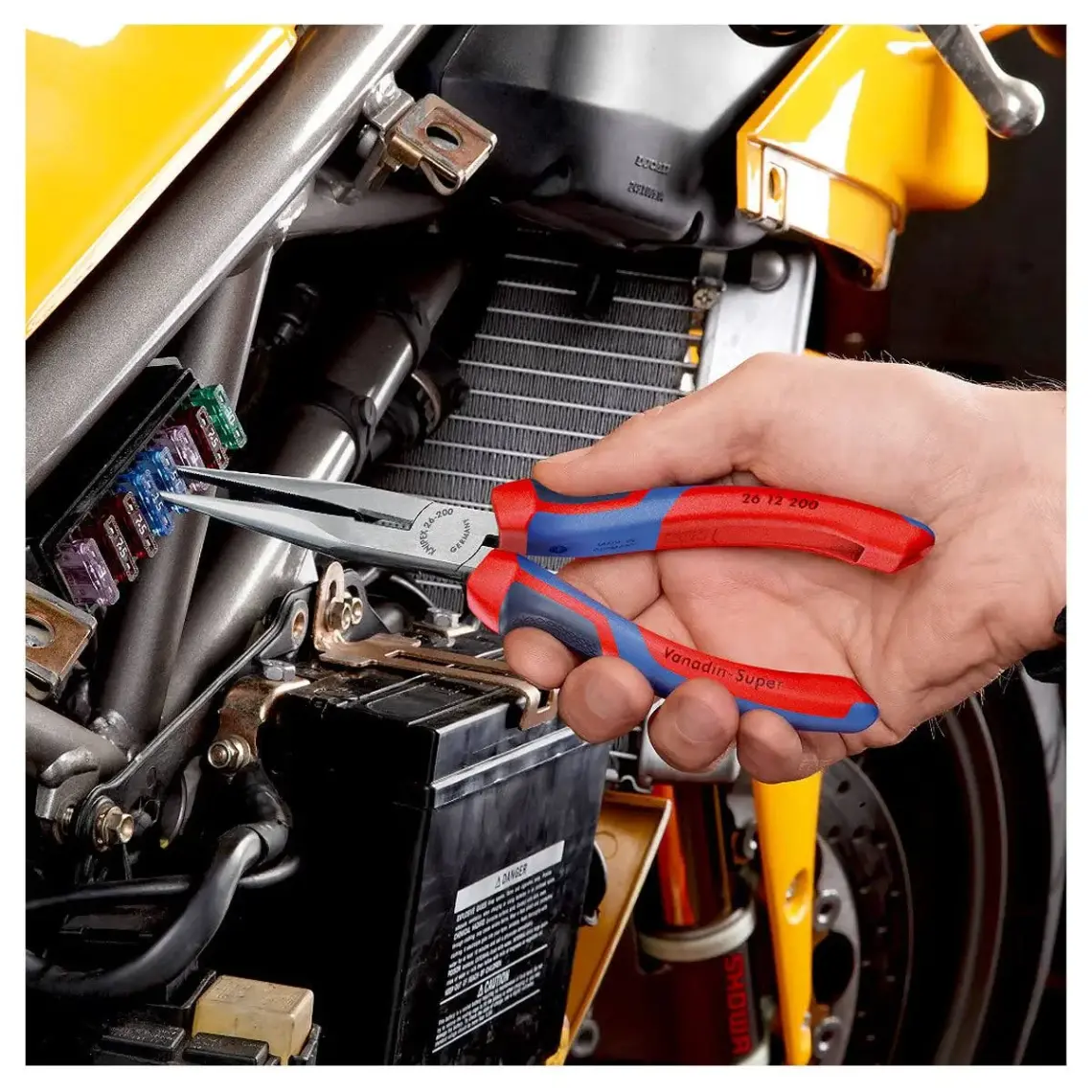 Knipex 26 12 200 Uzun Kargaburun 200 mm
