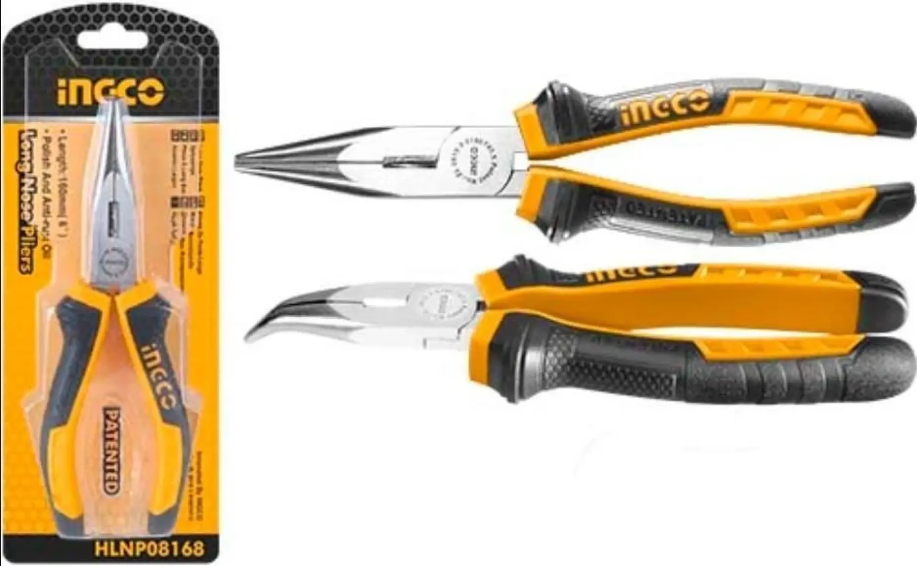 Ingco HBNP08168 Eğri Kargaburun 160 mm