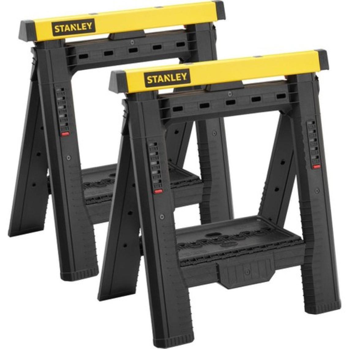 Stanley STST1-70559 Yükseklik ve Genişlik Ayarlı Katlanır Çalışma Tezgahı 450 kg