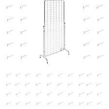 Manken İstanbul Krom Tel Pano Standı 90X190 cm - 80 Adet Kanca Bijuteri Standı Çorap Standı Telefon Standı