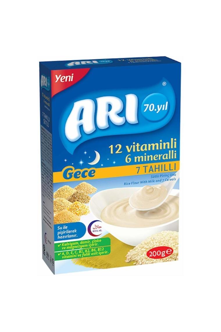 Sütlü 7 Tahıllı Gece Pirinç Unu 200 gr