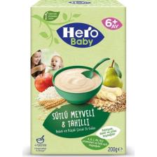 Sütlü 8 Tahıllı Meyveli 200 gr