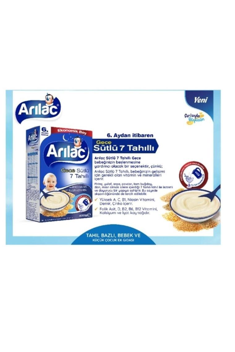 Instant Ek Gıda 7 Tahıllı Gece 400 gr X 4 Adet