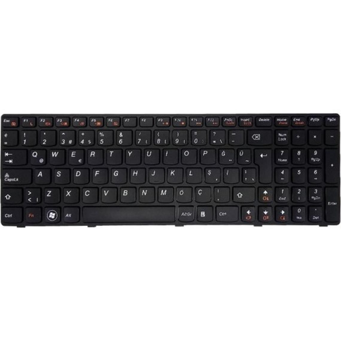 GOMAX Lenovo Z570 Z570A Klavye Laptop Tuş Takımı