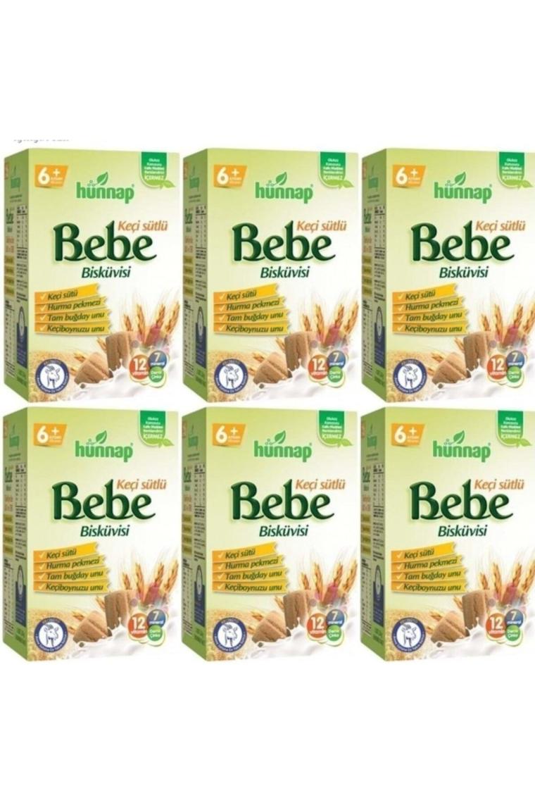 Bebe Bisküvisi Keçi Sütlü 400 gr x 6 Adet