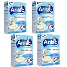 Sütlü Pirinçli Kaşık Maması 200 gr X 4 Adet