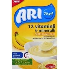 Arı 12 Vitaminli Sütlü Muzlu Prinçli 200 gr