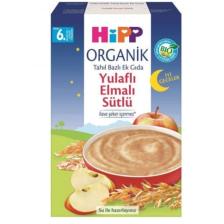 İyi Geceler Organik Tahıl Bazlı Ek Gıda 250 gr Sütlü Yulaf Elma