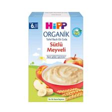 Organik Sütlü Meyveli Tahıl Bazlı Ek Gıda 250gr