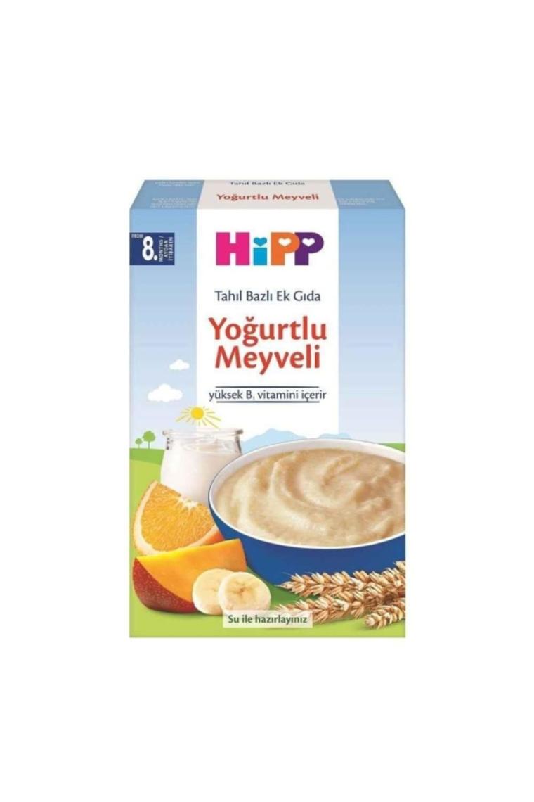 Organik Sütlü Yoğurtlu Meyveli Tahıl Bazlı Ek Gıda 250gr