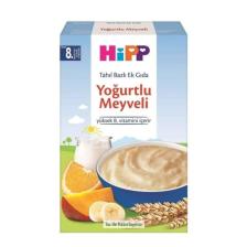 Organik Sütlü Yoğurtlu Meyveli Tahıl Bazlı Ek Gıda 250gr