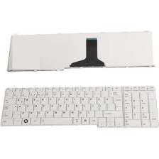 Toshiba Satellite C660, C660-1C3 Notebook Klavyesi Türkçe - Beyaz