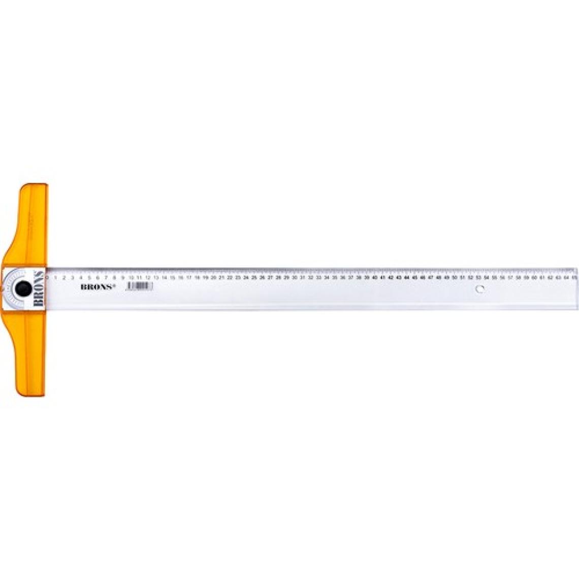 Brons Açılı T Cetveli 65 Cm
