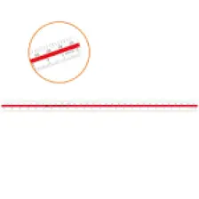 Artscholar Beyaz Plastik Düz Cetvel 60 cm TCD60