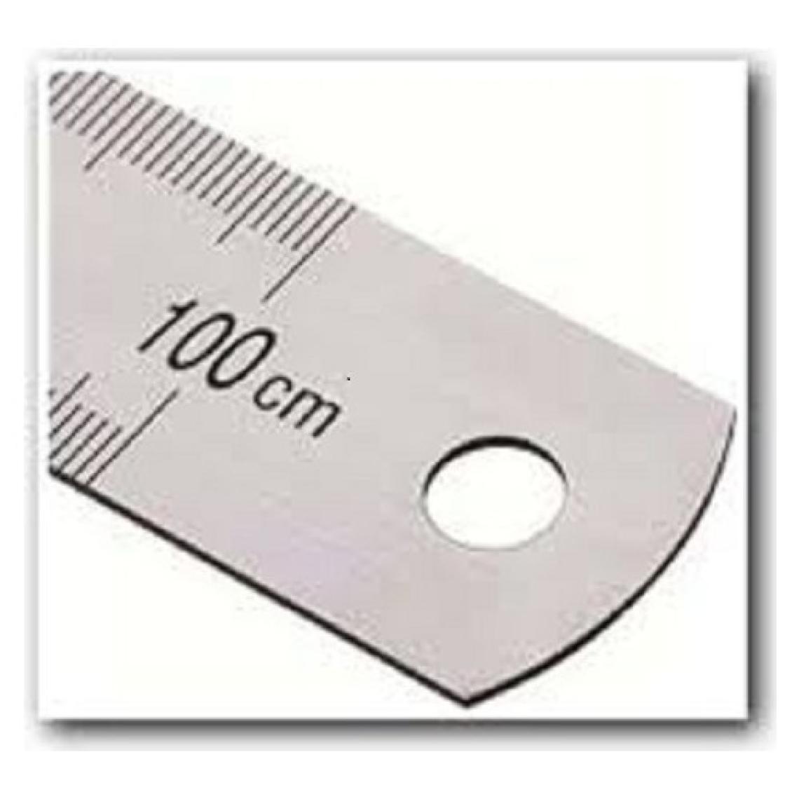 Kraf Çelik Cetvel 100 Cm inch Ölçülü 500G
