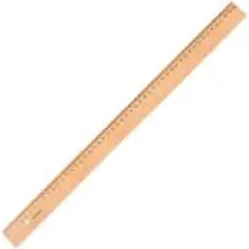 Yıldızlar Doğal Ahşap Cetvel 50 cm – 12'li Paket, Dayanıklı ve Hassas Ölçüm İçin Okul ve Ofis Tipi