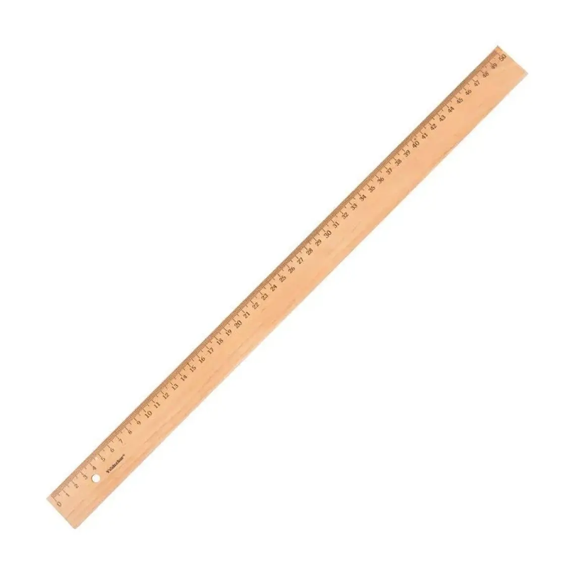 Yıldızlar Doğal Ahşap Cetvel 50 cm – 12'li Paket, Dayanıklı ve Hassas Ölçüm İçin Okul ve Ofis Tipi
