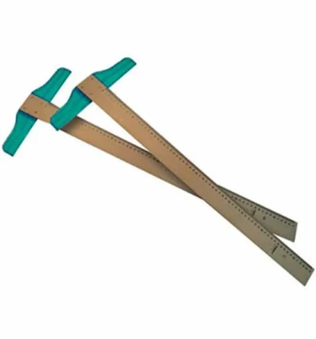 Yıldızlar 30 Cm. Tahta Cetvel Kod.083