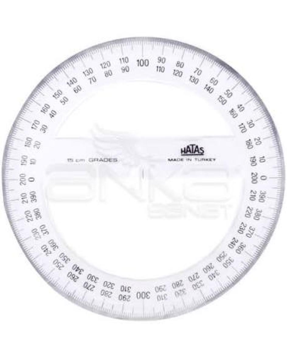 Hatas 15cm Tam Daire Plastik Minkale İletki / 0920