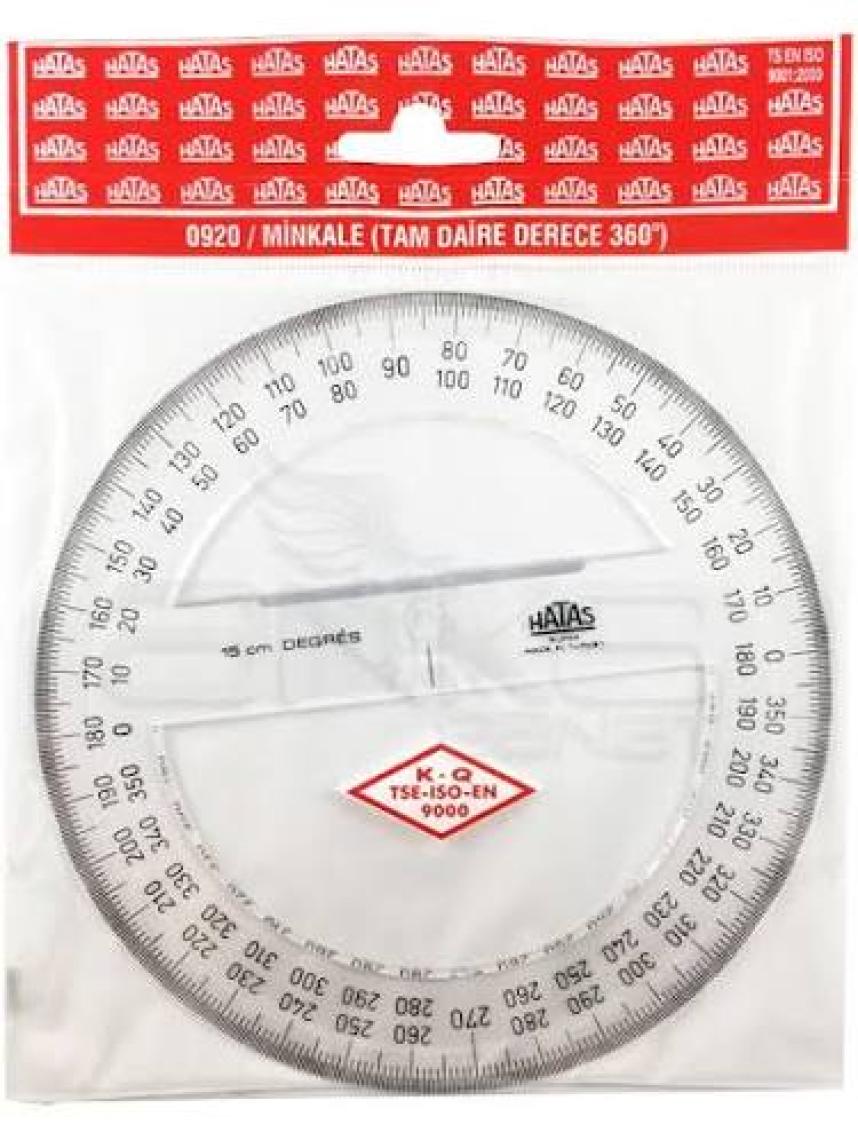 Hatas 15cm Tam Daire Plastik Minkale İletki / 0920