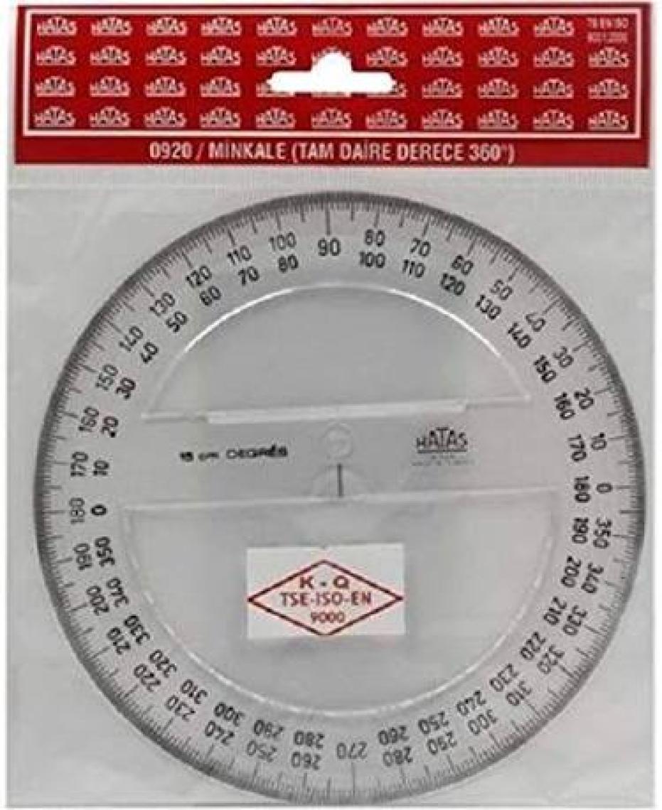 Hatas 15cm Tam Daire Plastik Minkale İletki / 0920