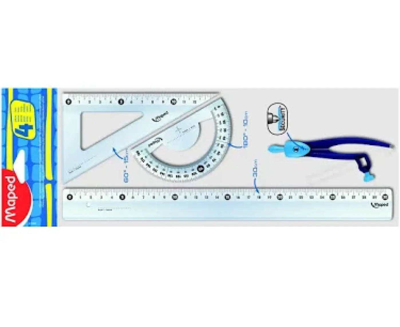 Maped Çizim Seti Pergelli Start 30Cm 4Lü 899218