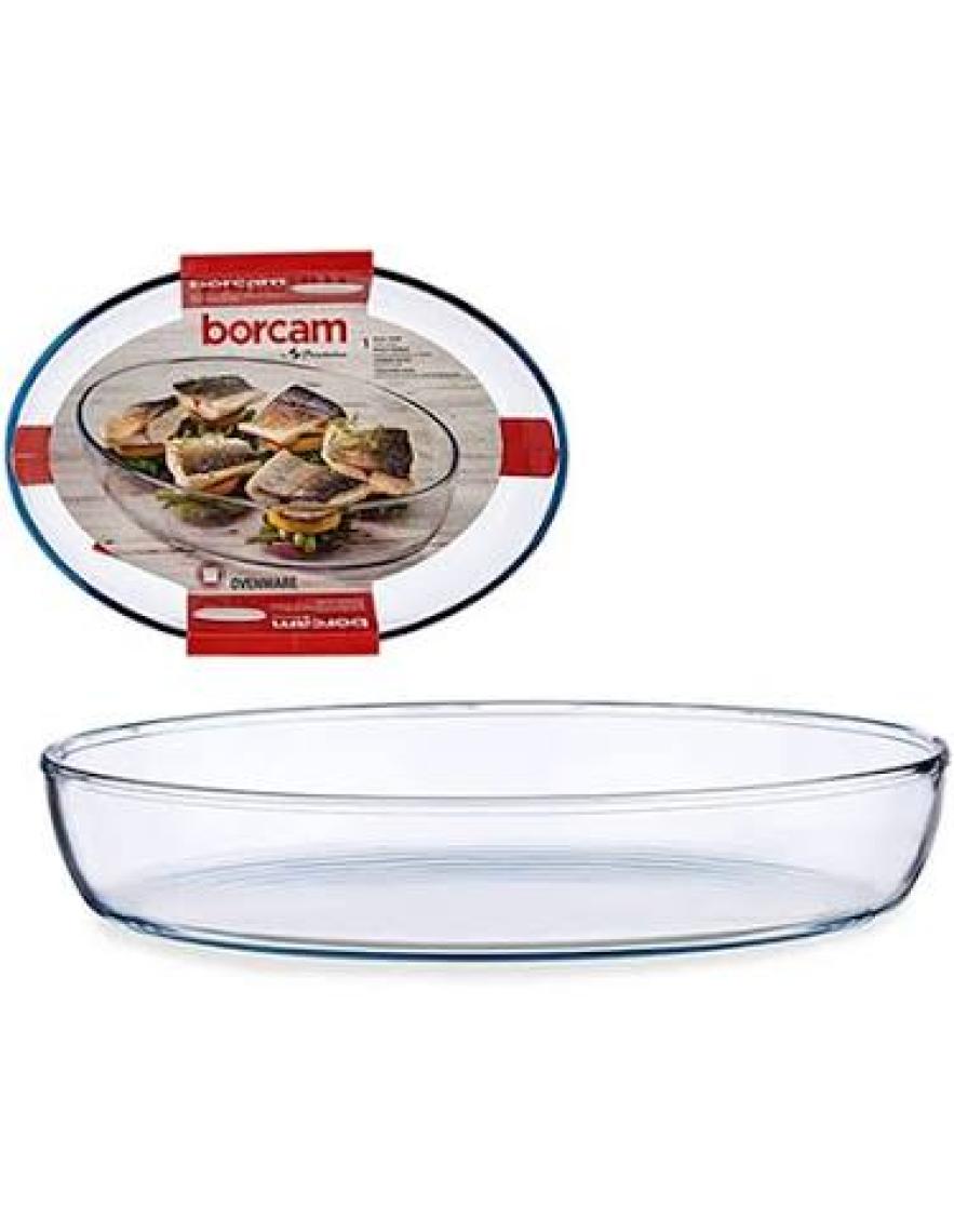 Global 59074 Borcam Oval Tepsi Büyük