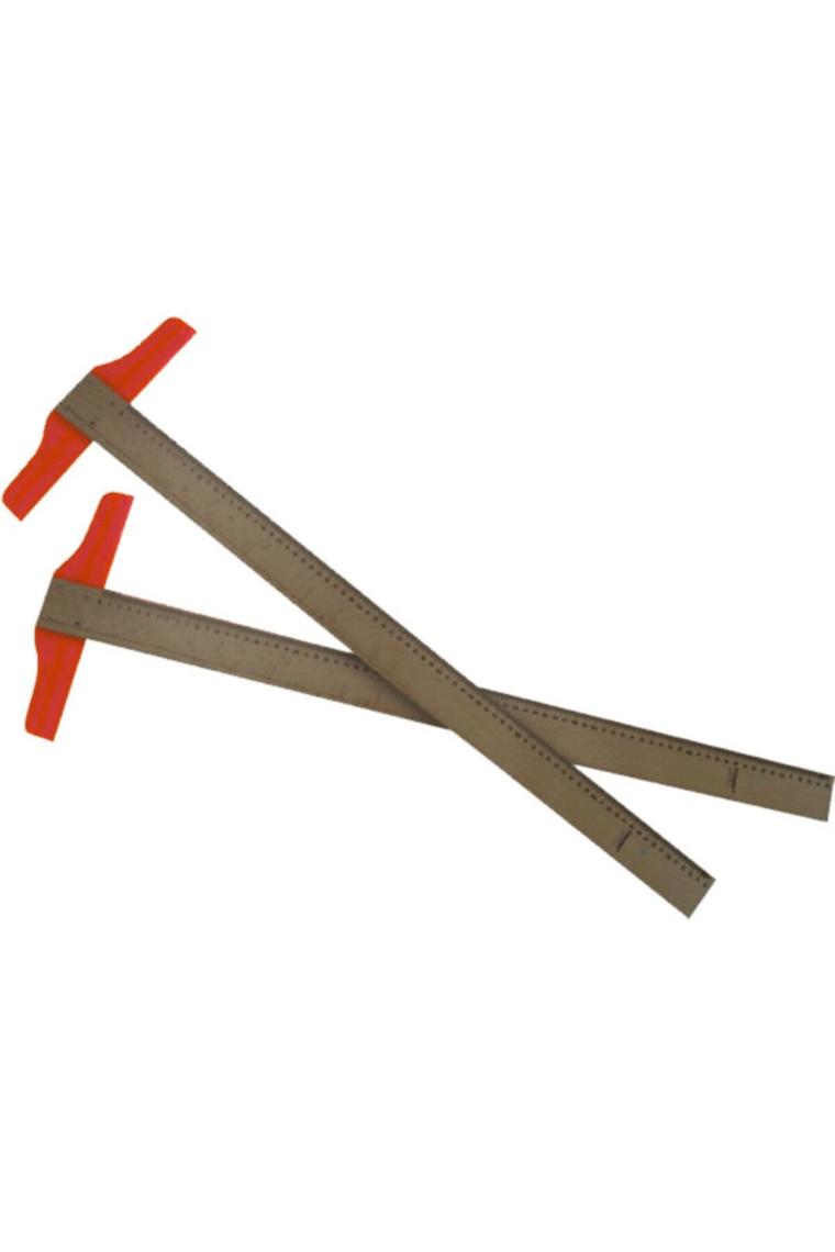 Yıldızlar Kod:113 T Cetveli Ahşap 75 Cm