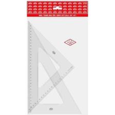 Hatas 0808 Gönye Seti Plastik 32 Cm 60/45 Derece