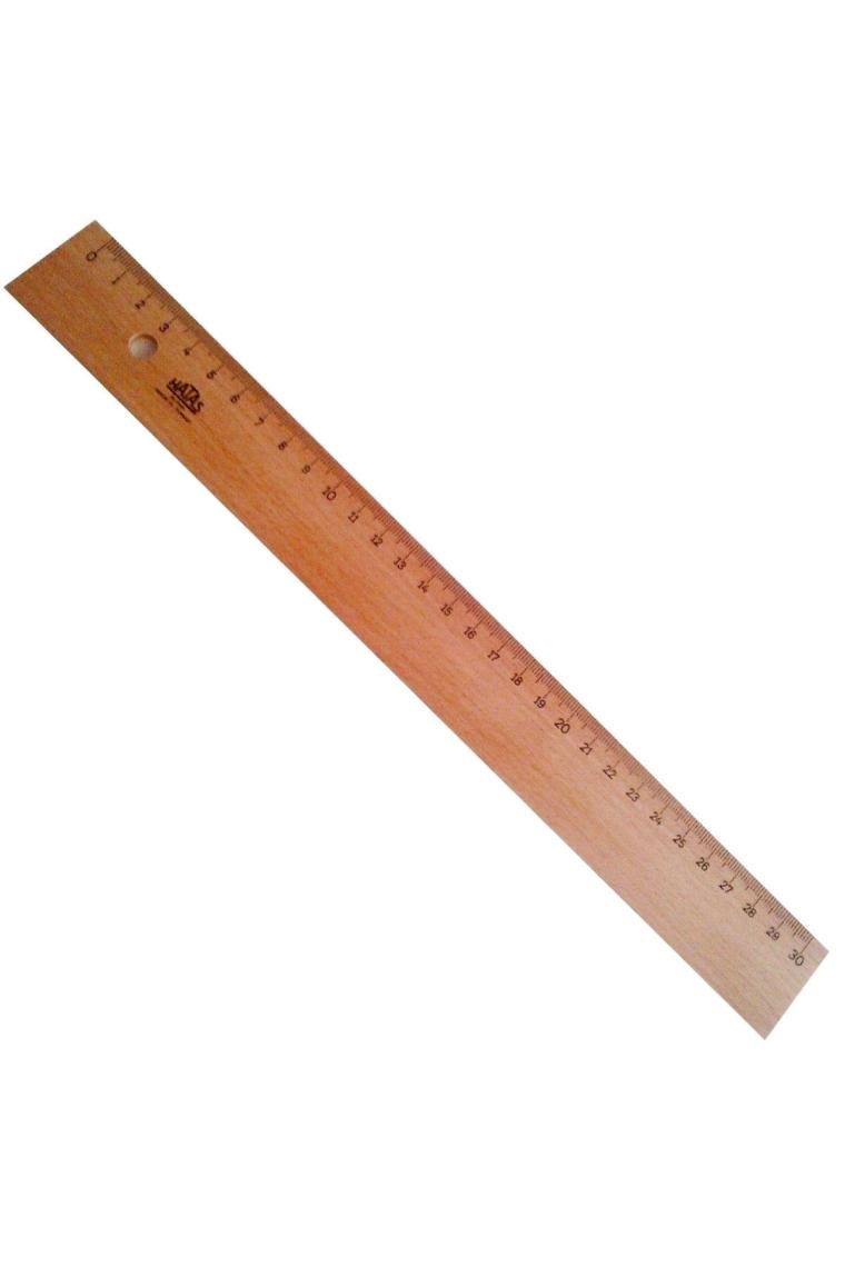 30 Cm Tahta Cetvel 035