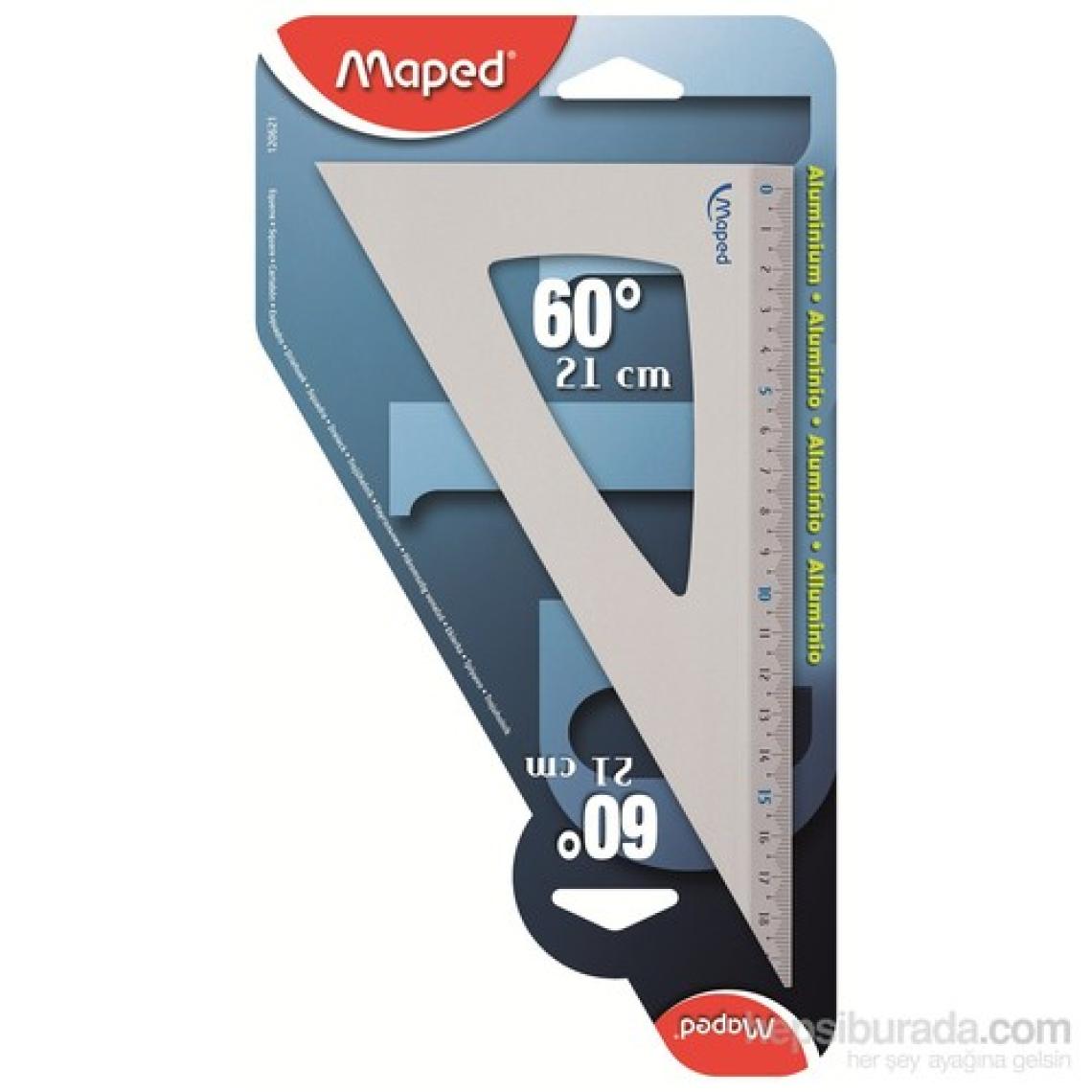 Maped 120621 60° Alüminyum Gönye