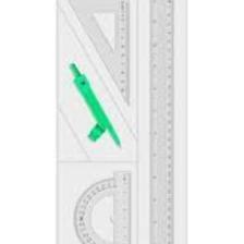 Pergelli Çizim Seti Drawing Set 30 cm Kod:19