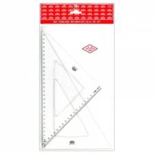Gönye Set Teknik Okul Öğrenci 30 Cm 60-45 Derece