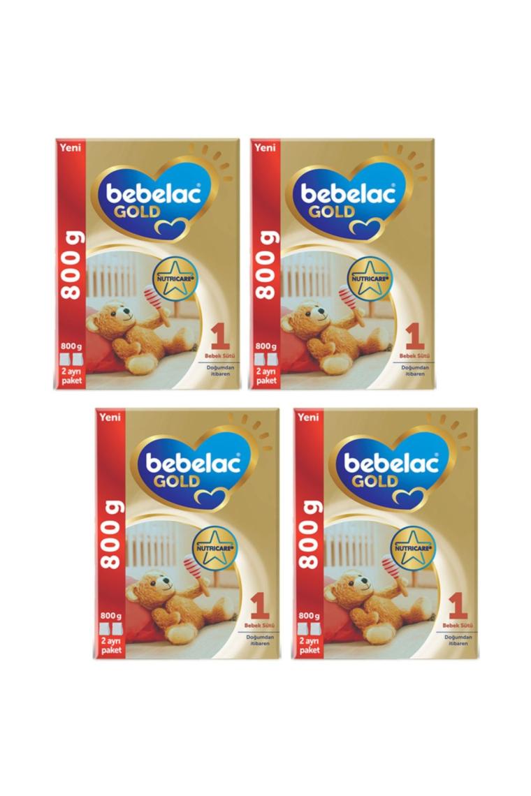 Gold 1 Bebek Sütü 800 Gr 4 Adet